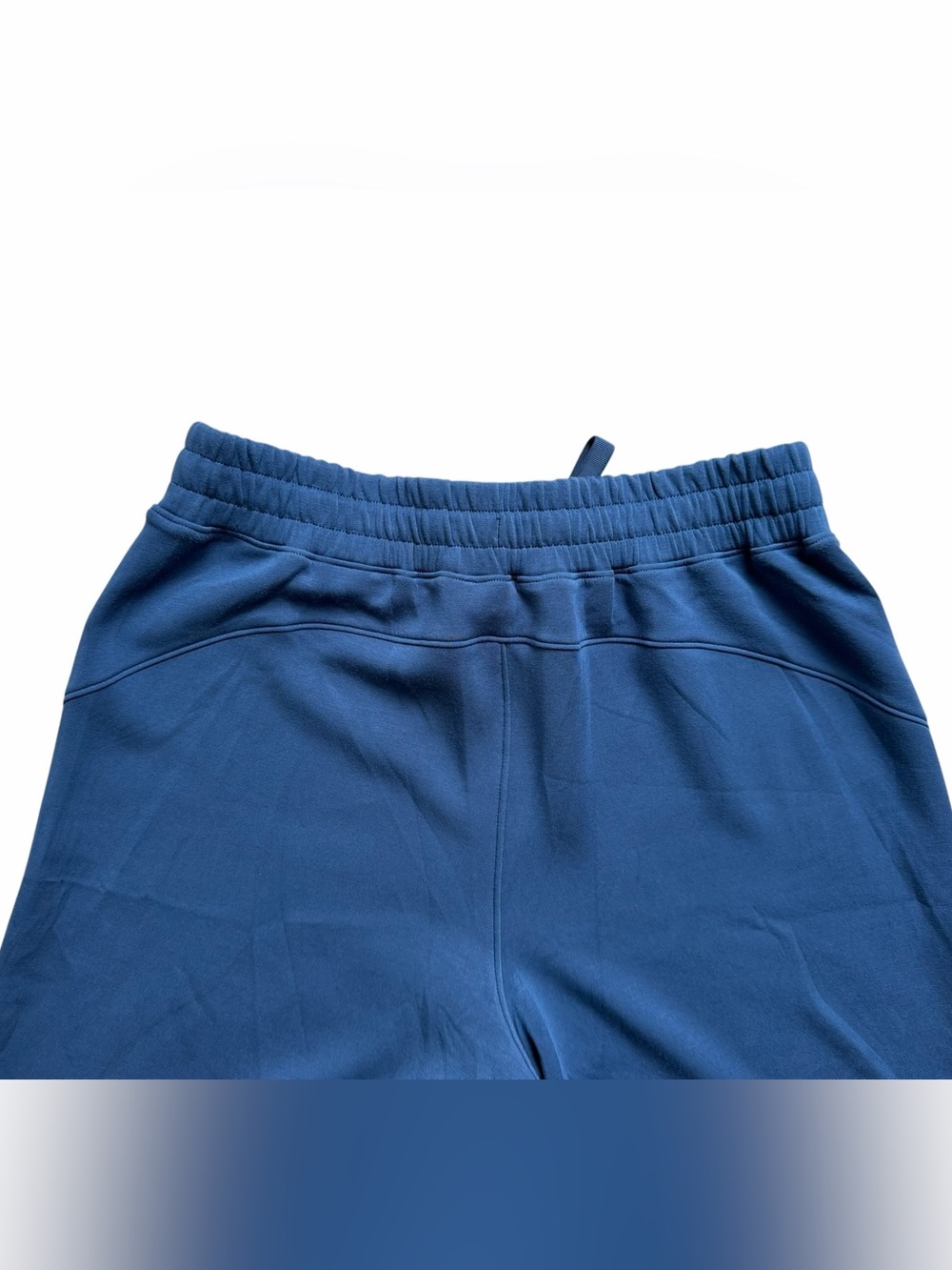 Spanx Air Essentials Wide Leg Pant Size Large Blue High Rise Stretch Loungewear - Picture 5 of 7